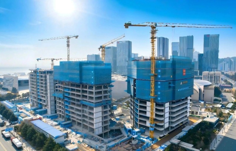 Granditer celebra Prosperum Core Structure Topping-e Qingdao Fortuna Finance Innovation Center