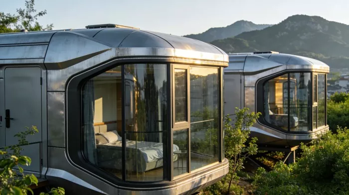 Cur Prefabricata Space Capsula Domus optimus choice pro Outdoor Campsites?
