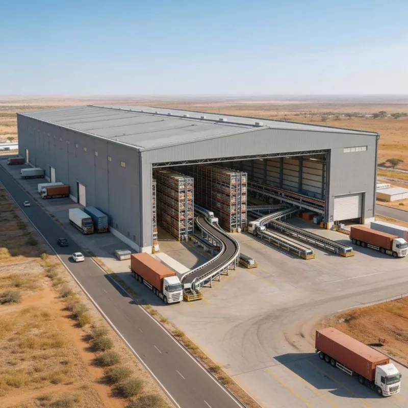 Quaenam sunt Core Commoda Prefab Modularis Ferri Frame Logistics CELLA Constructione pro E-Commerce Distributione Centrorum?