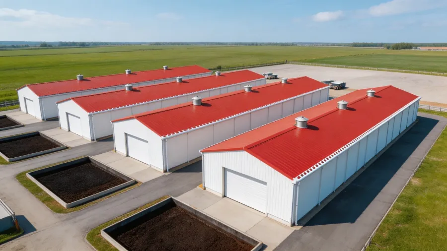 How Can Steel Structure Pullus Shed Construction Amplio Management Farms Pultriae?
