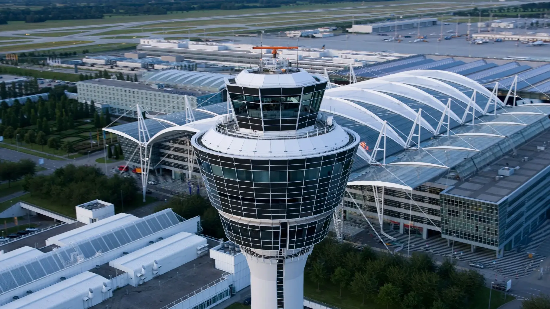 Air traffic Control Building Steel Construction