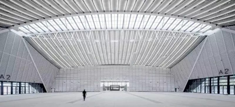 Trabs Structure Exhibition Hall