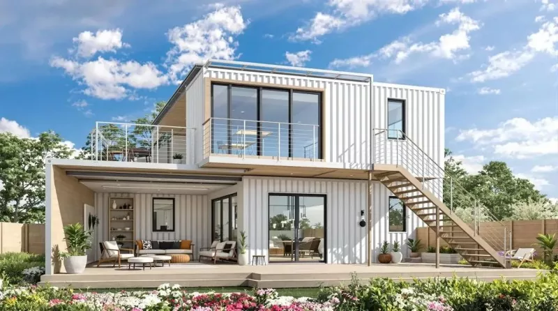 Brand-new Prefabricated Steel Continens House