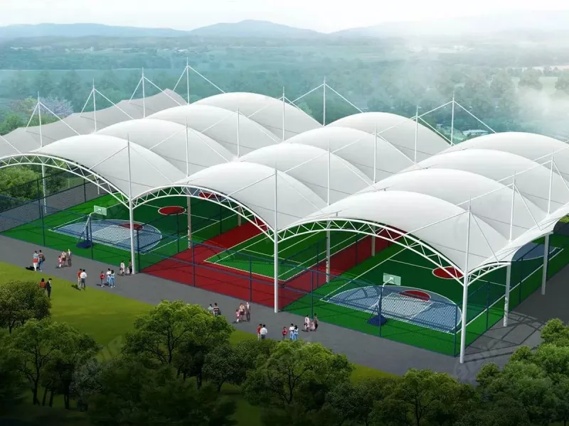 Steel Structure Outdoor Sports Stadium