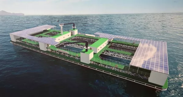 Indoor Aquaculture Steel Construction
