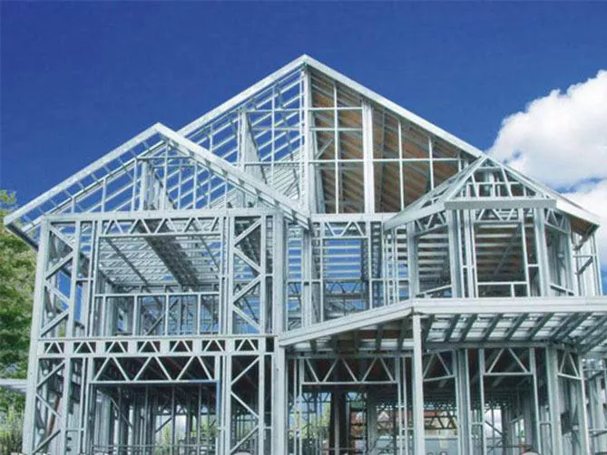 Light Steel Frame Prefab Metal Building Steel Structure Conference Hal