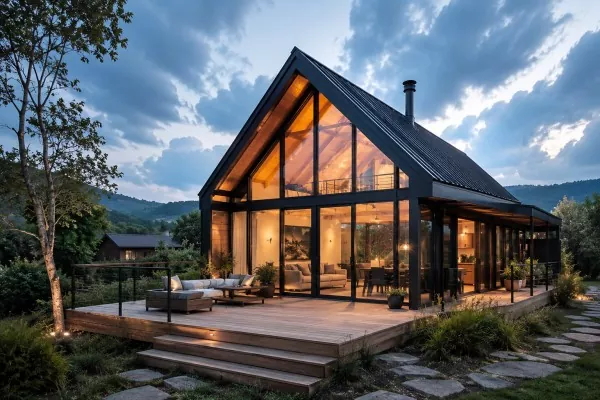 Lux Steel Structure nulla Domus Construction