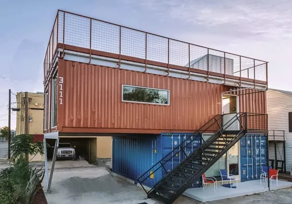 Modular Stackable Steel Continens Dormitory
