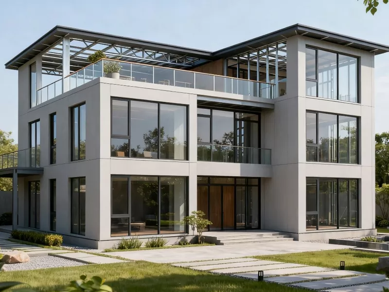 Multi-Recipe lux Steel Structure House