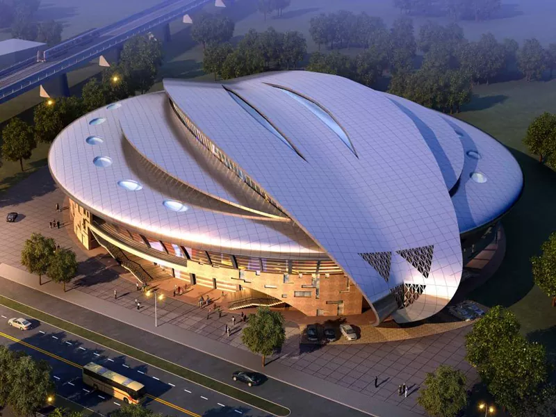 Prefab Stadium Construction cum Ferro Structure