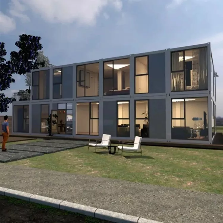 Prefabricated continens Integrated Steel Home