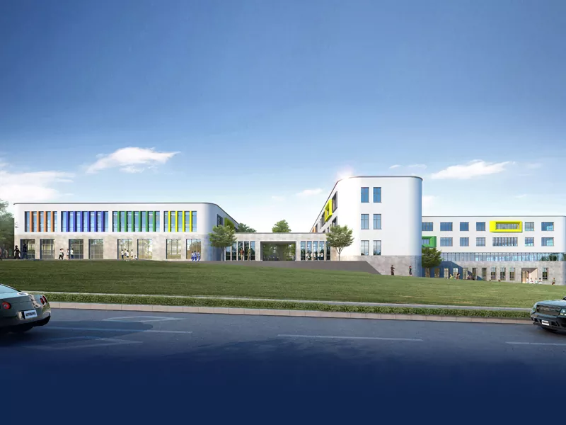 Prefabricated Steel Structure School Aedificium