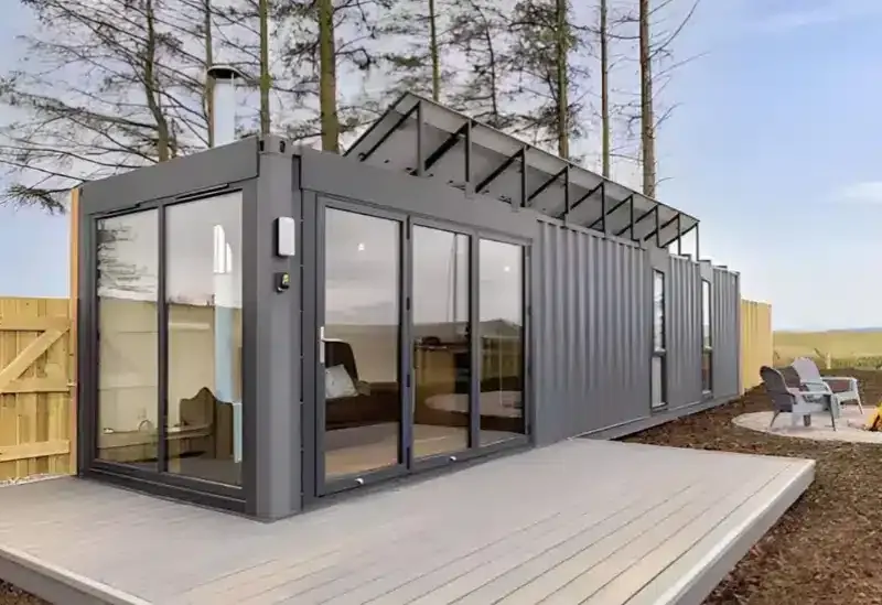 Una-unitas continens Domus Steel Construction