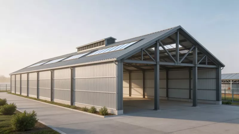 Steel Structure Pullus Effusus Construction