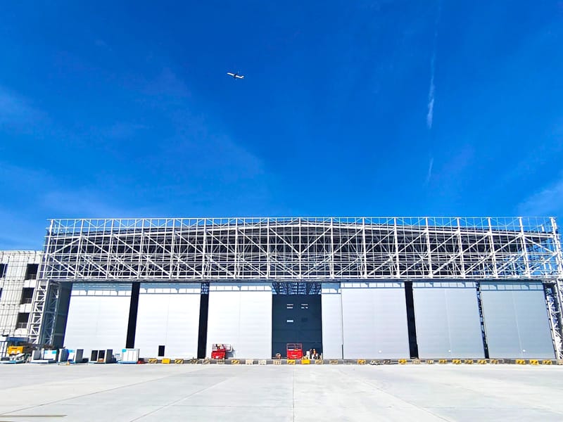 Steel Structure Civile Aviation Hub Hangar