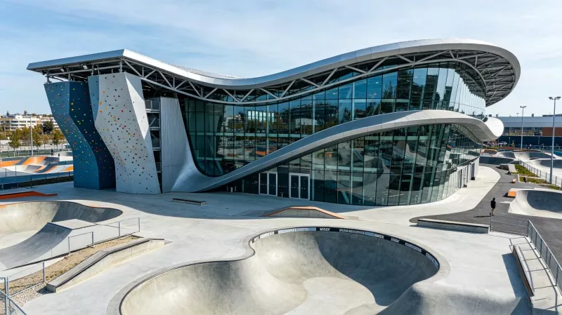 Steel Structure Comprehensive Extreme Sports Centre