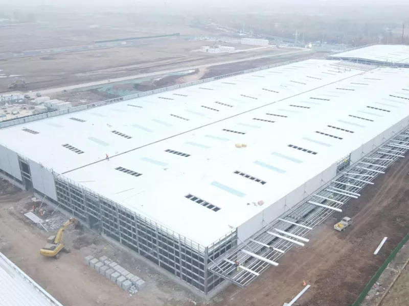Steel Structure Distributio Centrum Aedificium