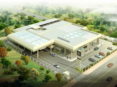 Steel Structure Frame Trabes Hotel Office Warehouse Exhibition Hall