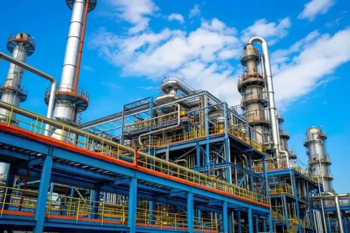 Ferro Structure Industrial Planta