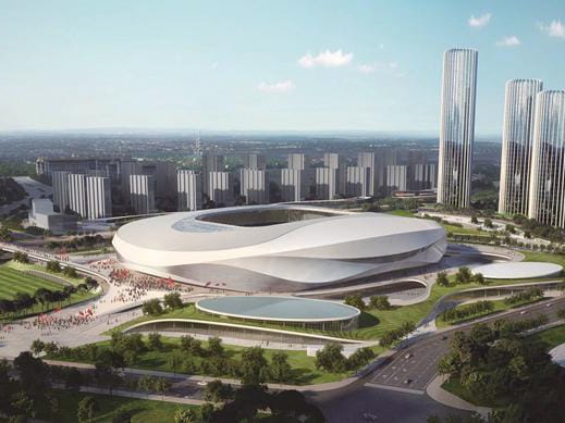 Mobilitate Steel Structure Skating Oval